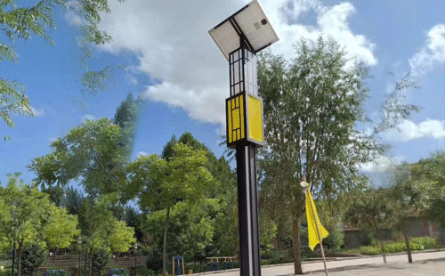 靖远智慧路灯安装