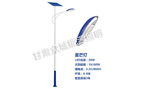 靖远太阳能路灯核心技术参数解读 靖远太阳能路灯核心技术参数解读